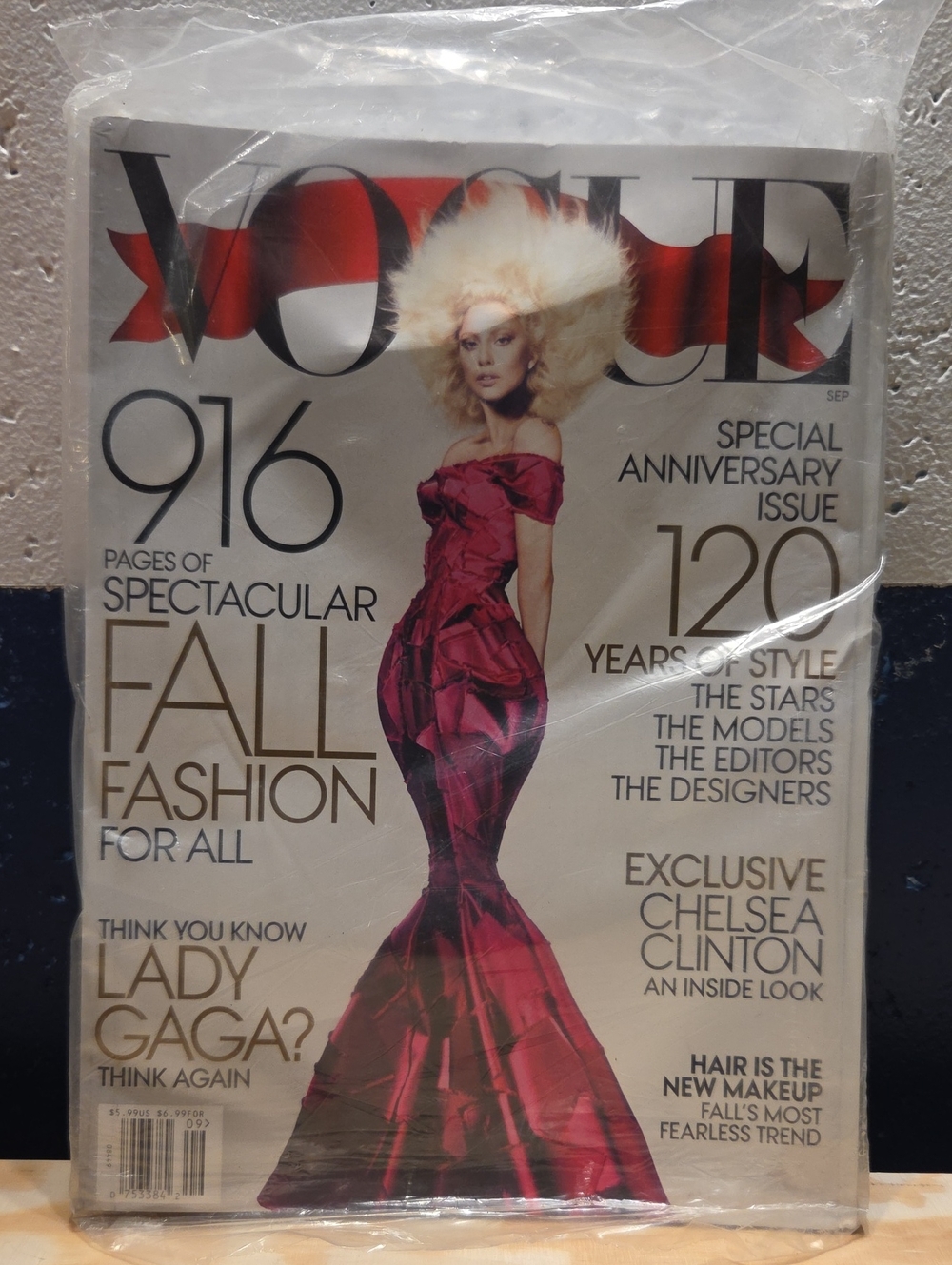 LADY GAGA - Vogue Magazine Cover - 120th Anniversary Issue (September 2012)